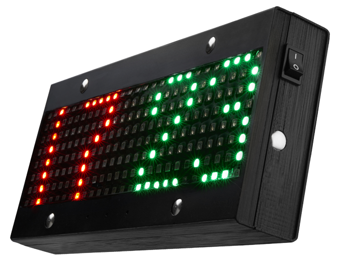 Portable numeric scoreboard